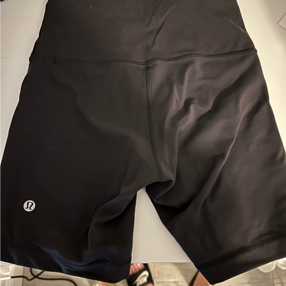lululemon wunder train biker shorts